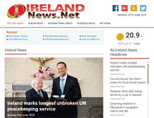 Tablet Screenshot of irelandnews.net